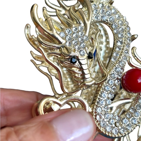 BLING BLING XL DRAGON HAIR CLAW - Picture 4 of 5